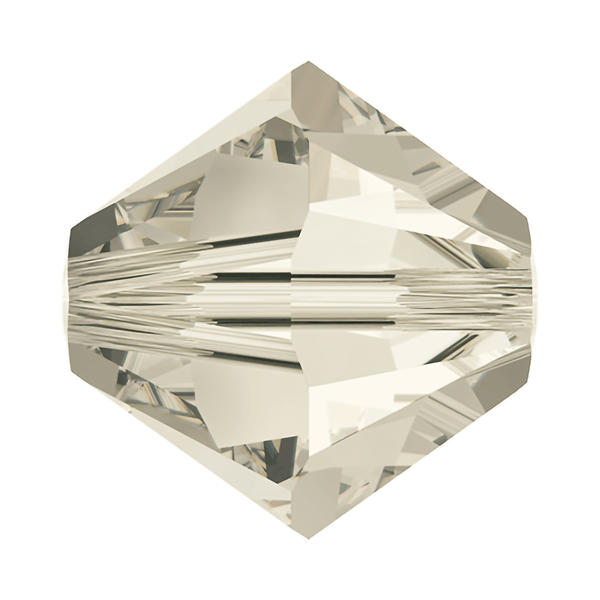 Swarovski Crystal Beads 5328 10 mm Crystal Silver Shade