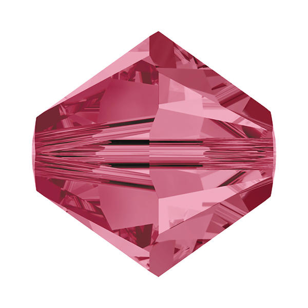 Swarovski Crystal Beads 5328 8 mm Indian Pink