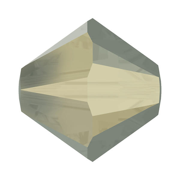 Swarovski Crystal Beads 5328 6 mm Light Grey Opal