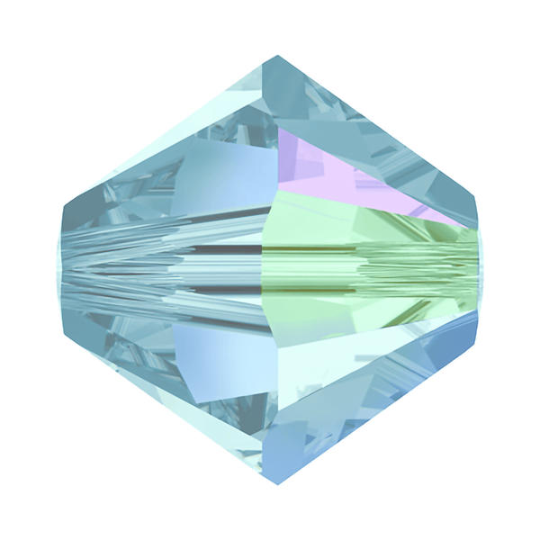 Swarovski Crystal Beads 5328 5 mm Aquamarine AB