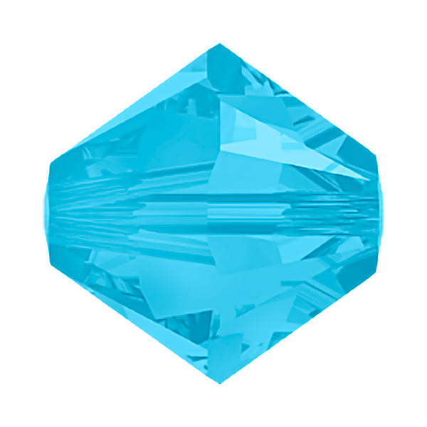 Swarovski Crystal Beads 5328 8 mm Caribbean Blue Opal