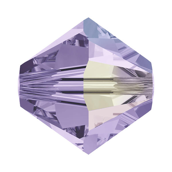 Swarovski Crystal Beads 5328 5 mm Violet AB