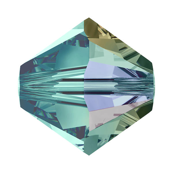 Swarovski Crystal Beads 5328 8 mm Blue Zircon AB