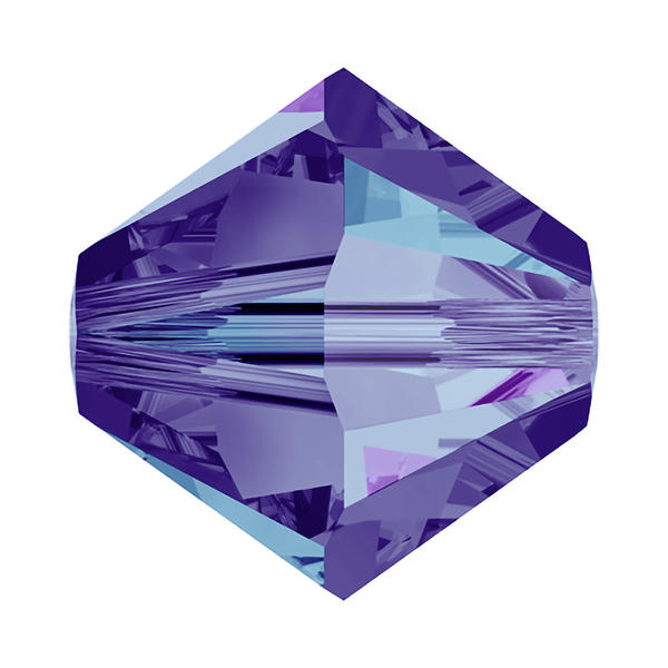 Swarovski Crystal Beads 5328 6 mm Crystal Heliotrope