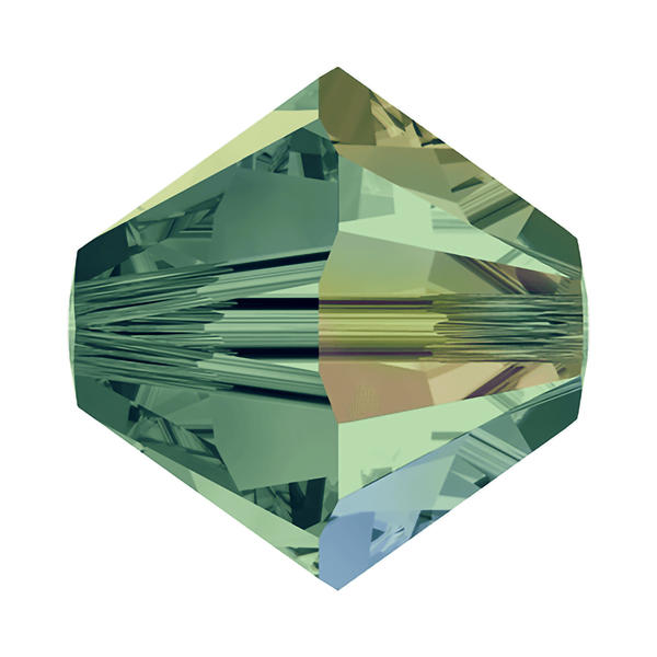 Swarovski Crystal Beads 5328 6 mm Erinite AB