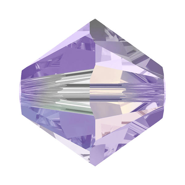Swarovski Crystal Beads 5328 8 mm Jet AB 2X