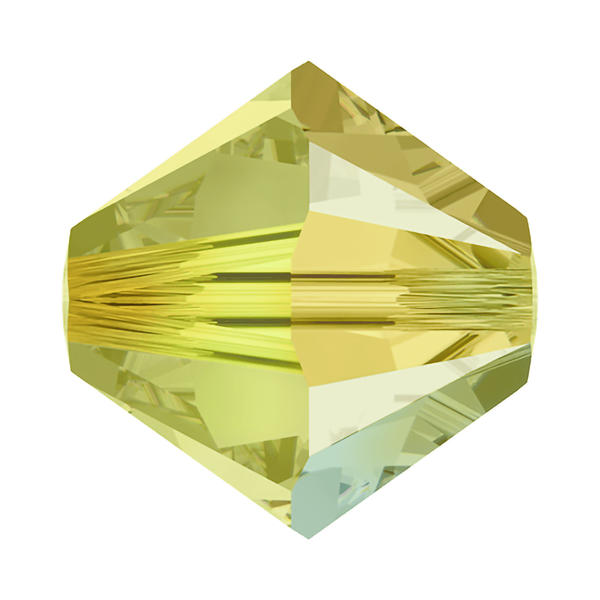 Swarovski Crystal Beads 5328 5 mm Jonquil AB 2X