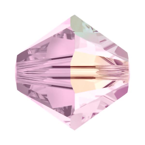 Swarovski Crystal Beads 5328 3 mm Rosaline AB