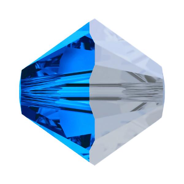 Swarovski Crystal Beads 5328 5 mm Sapphire Satin