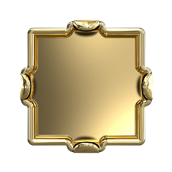Swarovski Fancy Stone Settings 4447/S 6 mm Brass 1P00CZ