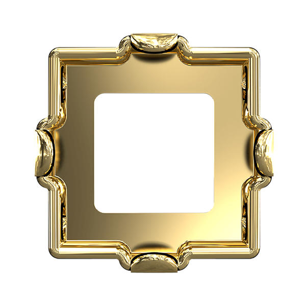 Swarovski Fancy Stone Settings 4447/S 6 mm Brass 1PH2OZ