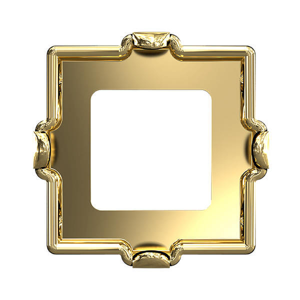 Swarovski Fancy Stone Settings 4447/S 8 mm Brass 1PH2OZ