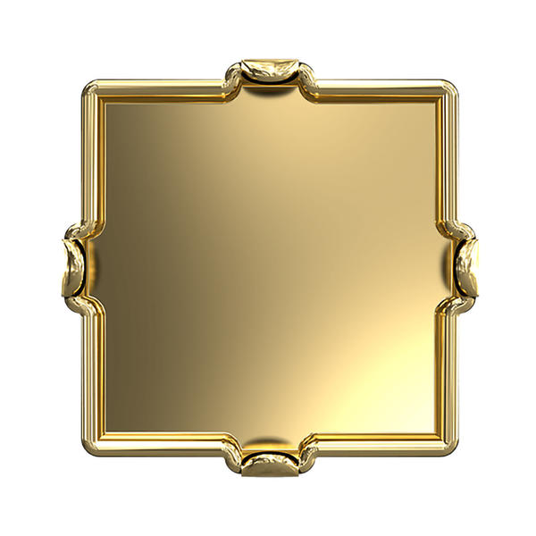 Swarovski Fancy Stone Settings 4447/S 10 mm Brass 1P00CZ