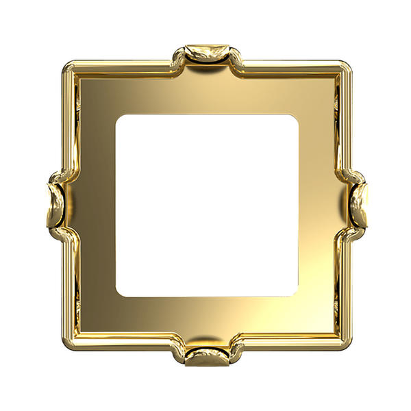 Swarovski Fancy Stone Settings 4447/S 10 mm Brass 1PH2OZ