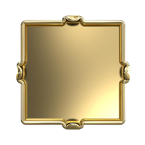 Swarovski Fancy Stone Settings 4447/S 12 mm Brass 1P00CZ