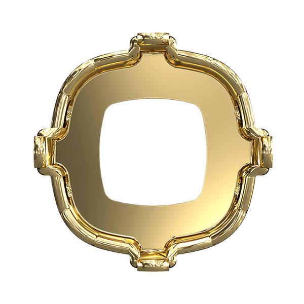 Swarovski Fancy Stone Settings 4461/S 8 mm Brass 1PH2OZ