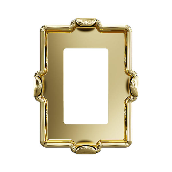 Swarovski Fancy Stone Settings 4527/S 8 x 6 mm Brass 1PH2OZ