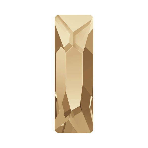 Swarovski Hotfix Crystals 2555 8 x 2,6 mm Crystal Golden Shadow M HF