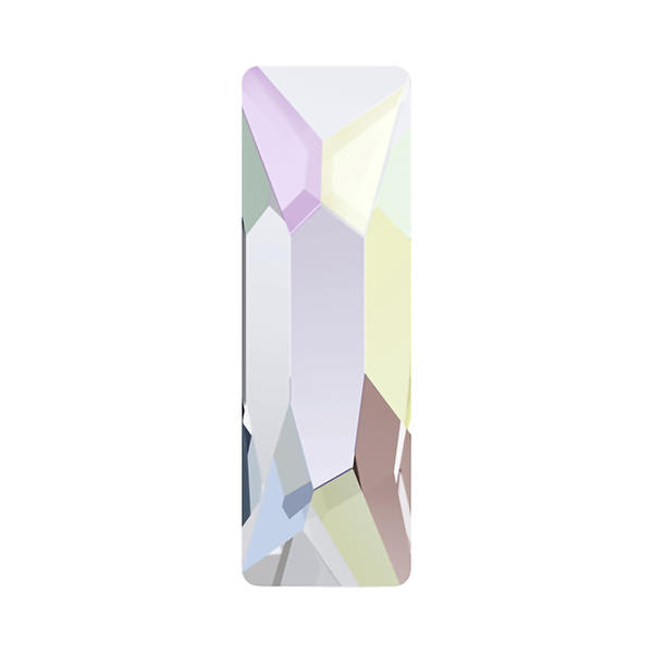 Swarovski Hotfix Crystals 2555 12 x 4 mm Crystal AB M HF