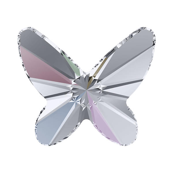Swarovski Flatback Crystals 2854 8 mm Crystal AB F