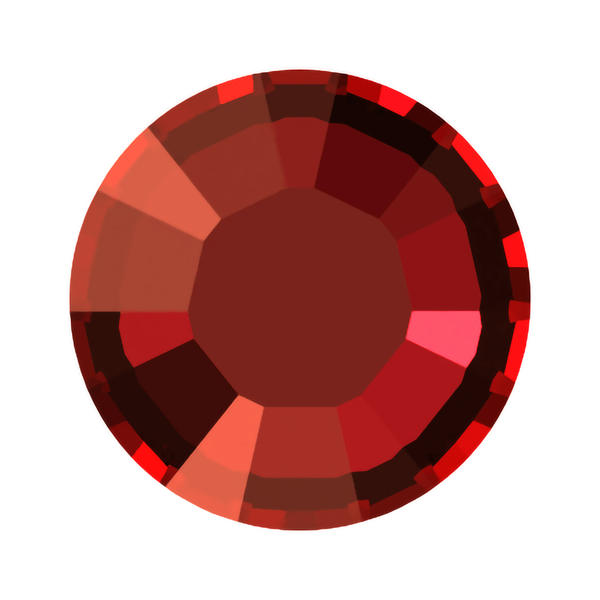 Swarovski Flatback Crystals 2028 ss 9 Crystal Red Magma F