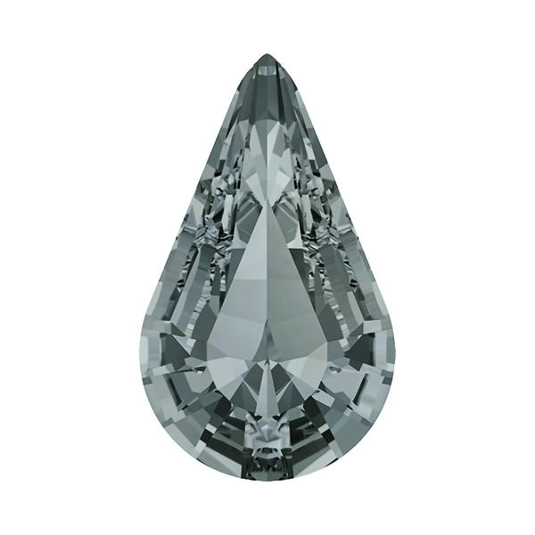 Swarovski Fancy Stones 4328 8 x 4,8 mm Black Diamond F