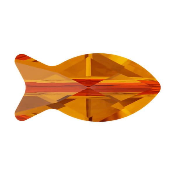 Swarovski Crystal Beads 5727 14 mm Topaz