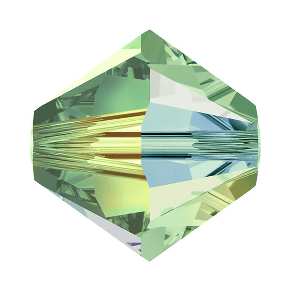 Swarovski Crystal Beads 5328 3 mm Chrysolite AB 2X