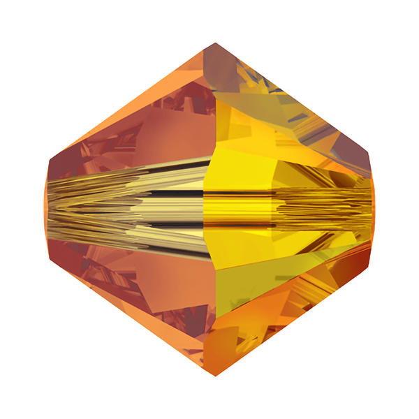 Swarovski Crystal Beads 5328 8 mm Fireopal AB 2X