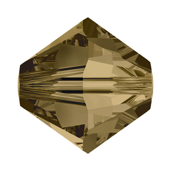 Swarovski Crystal Beads 5328 5 mm Crystal Bronze Shade