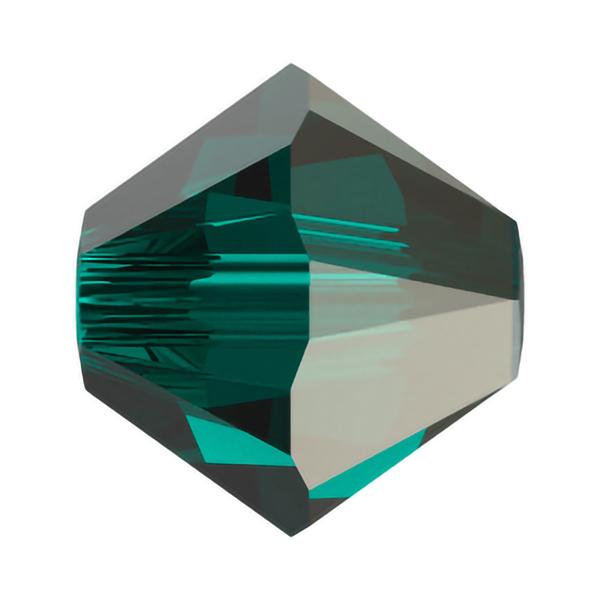Swarovski Crystal Beads 5328 6 mm Blue Zircon Satin