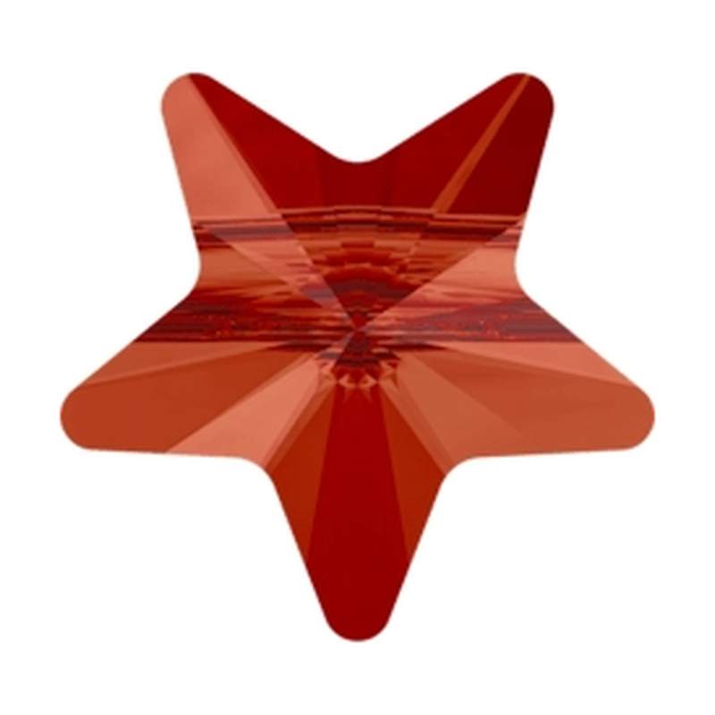 Swarovski Crystal Beads 5914 14 mm Crystal Red Magma
