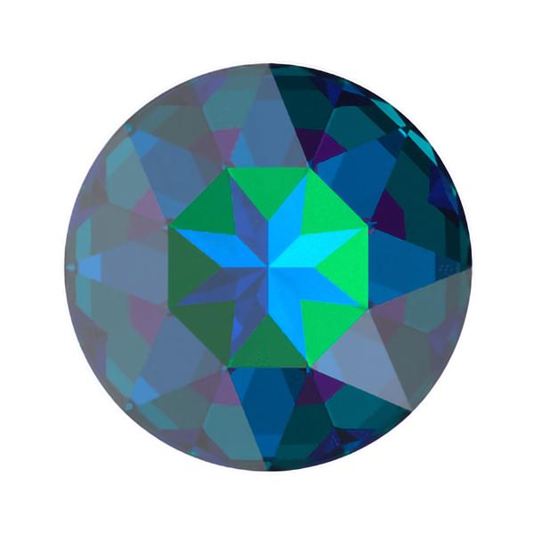 Swarovski Round Stones 1201 27 mm Crystal Heliotrope F