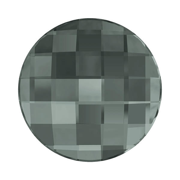 Swarovski Hotfix Crystals 2035 6 mm Black Diamond M HF