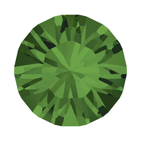 Swarovski Round Stones 1028 pp 11 Fern Green F