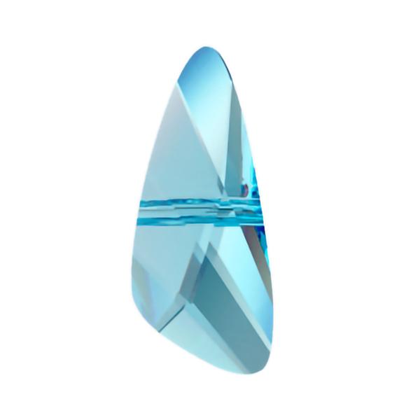Swarovski Crystal Beads 5590 7,5 x 18 mm Aquamarine