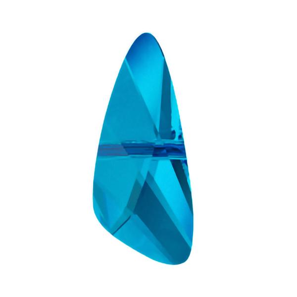 Swarovski Crystal Beads 5590 7,5 x 18 mm Capri Blue