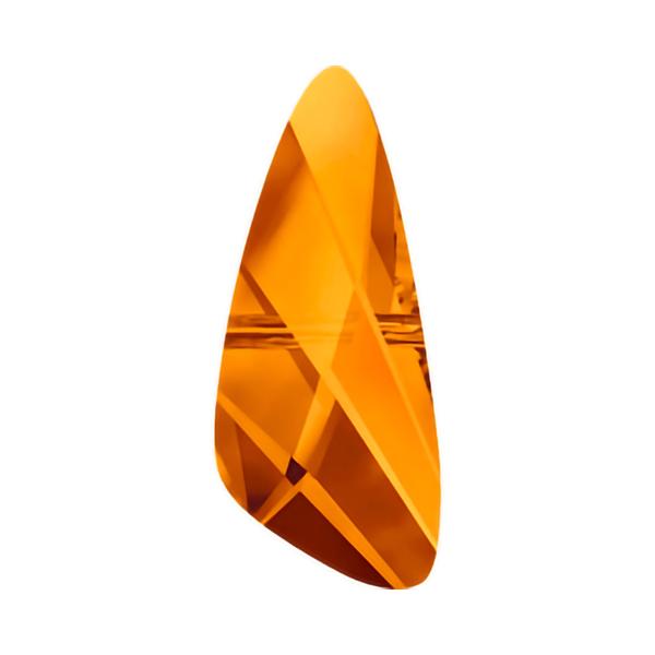 Swarovski Crystal Beads 5590 7,5 x 18 mm Crystal Copper