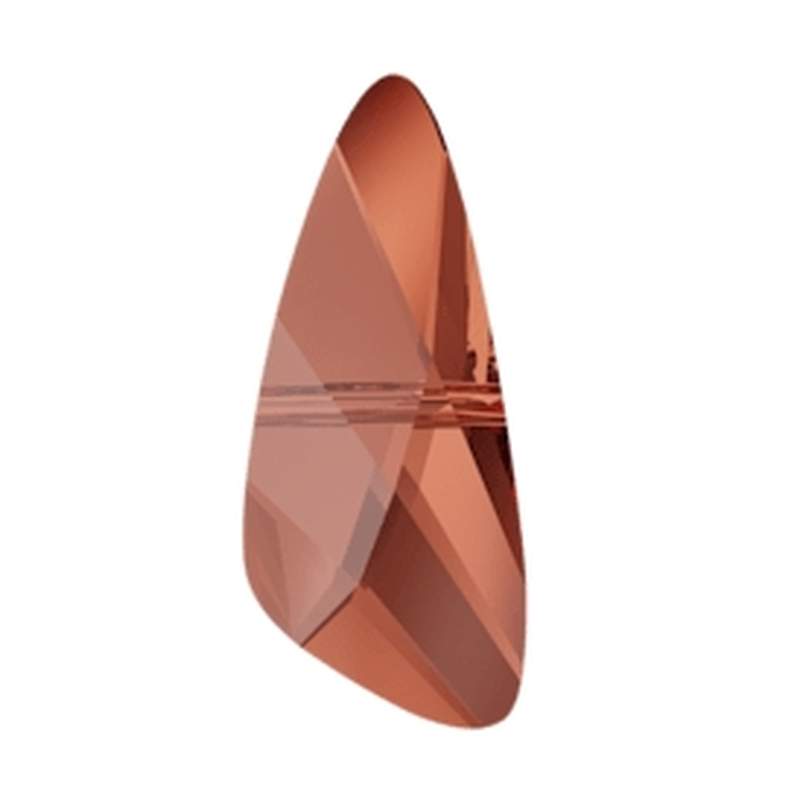 Swarovski Crystal Beads 5590 10 x 23 mm Crystal Red Magma