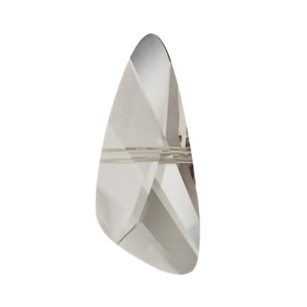 Swarovski Crystal Beads 5590 10 x 23 mm Crystal Silver Shade