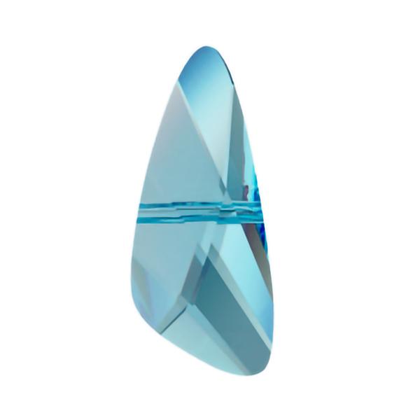 Swarovski Crystal Beads 5590 10 x 23 mm Aquamarine