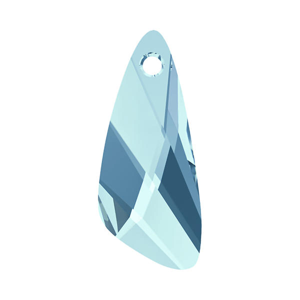 Swarovski Crystal Pendants 6690 23 mm Aquamarine