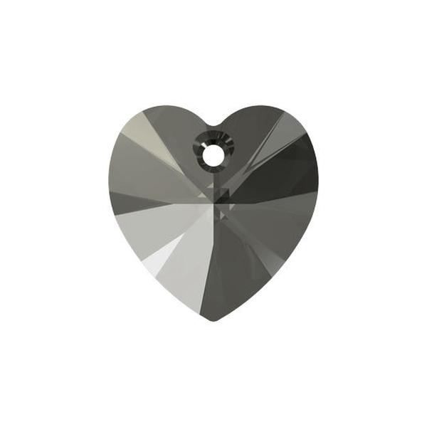 Swarovski Crystal Pendants 6228 18 x 17,5 mm Black Diamond