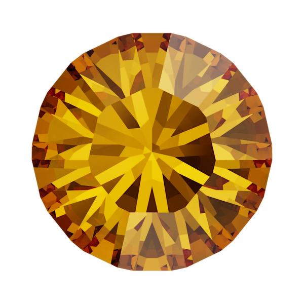 Swarovski Round Stones 1028 pp 21 Sunflower F