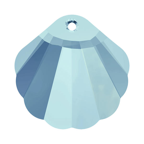 Swarovski Crystal Pendants 6723 16 mm Aquamarine