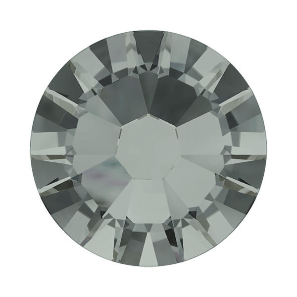 Swarovski Flatback Crystals 2058 ss 10 Black Diamond Unfoiled