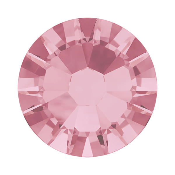 Swarovski Flatback Crystals 2058 ss 8 Light Rose F
