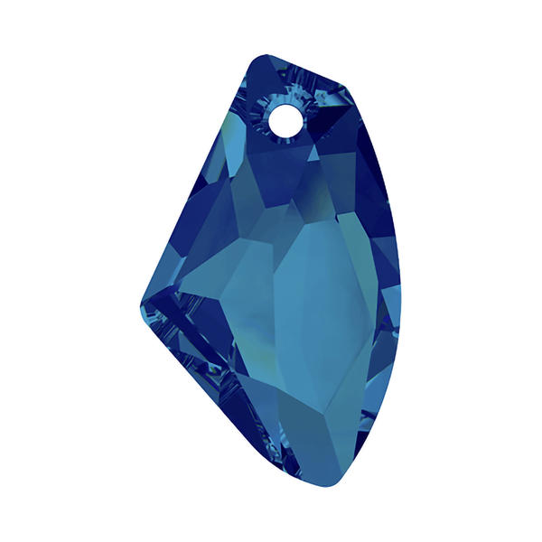 Swarovski Crystal Pendants 6656 27 mm Crystal Bermuda Blue P