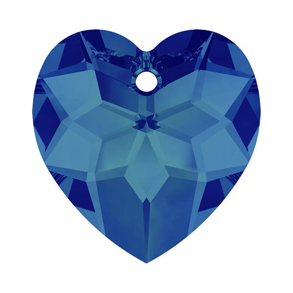 Swarovski Crystal Pendants 6215 18 mm Crystal Bermuda Blue P