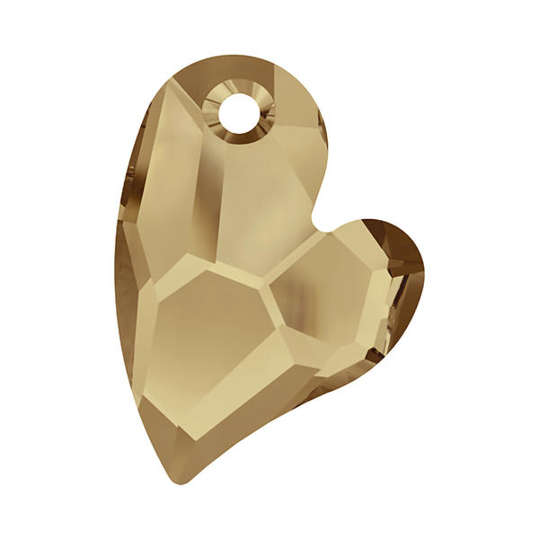 Swarovski Crystal Pendants 6261 27 mm Crystal Golden Shadow
